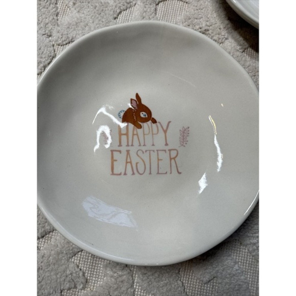 Target Threshold™ 38oz Stoneware Serving‎ Bowl 2-Pack Spring Bunny Happy Easter